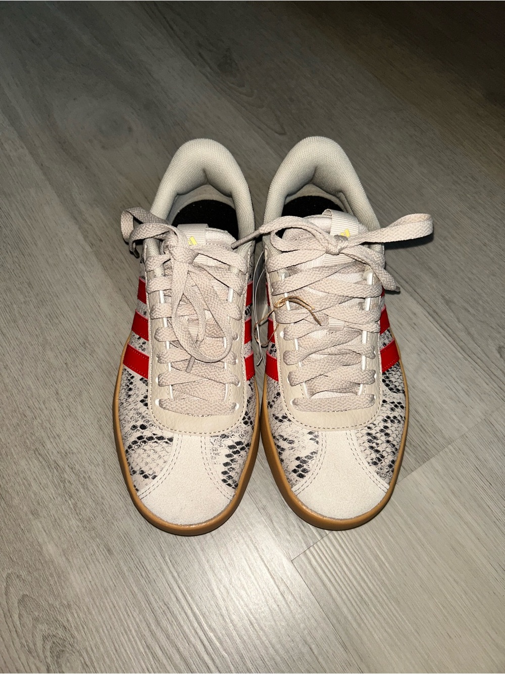 Snake Print Adidas Sneakers